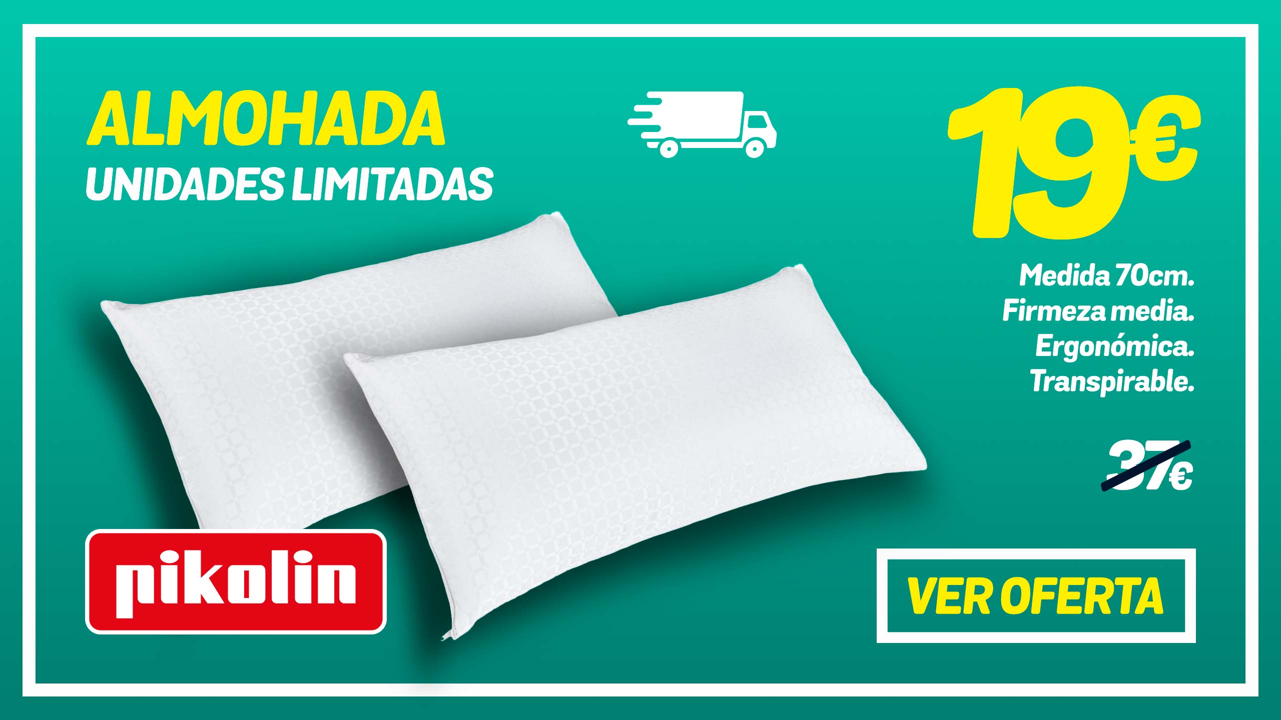 almohada barata online